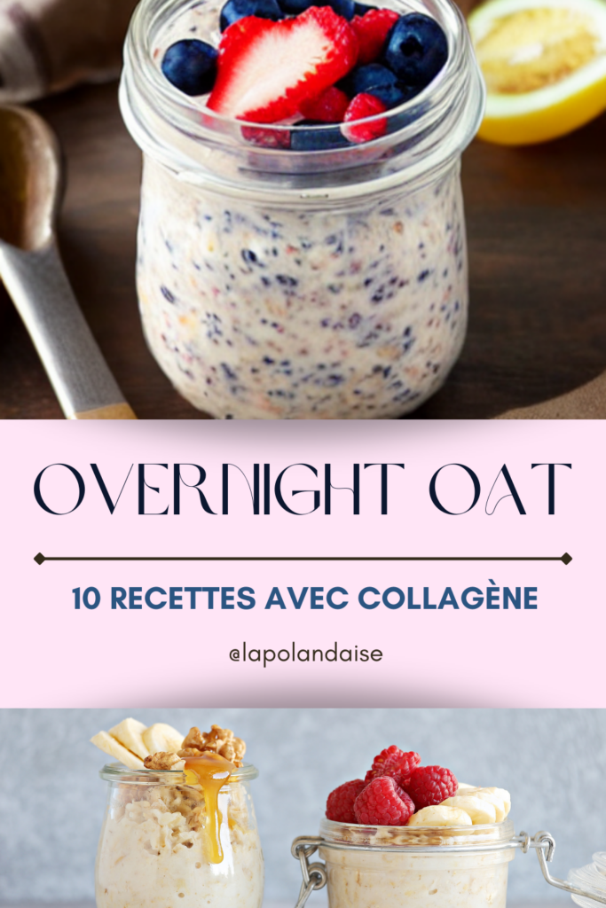 recettes d'overnight oat 10 recettes exclusives 