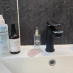 sur mon lavabo produits skincare tendance