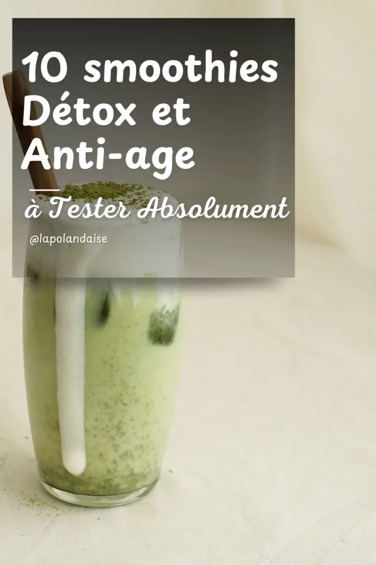 Découvrez 10 recettes de smoothies détox & anti-âge pour une peau éclatante et un corps en pleine forme ! 🌿 Des ingrédients naturels riches en antioxydants pour booster votre bien-être et ralentir le vieillissement. ✨ Faciles, rapides et délicieuses, ces recettes sont à tester dès maintenant ! 💖 #Smoothie #Détox #AntiÂge