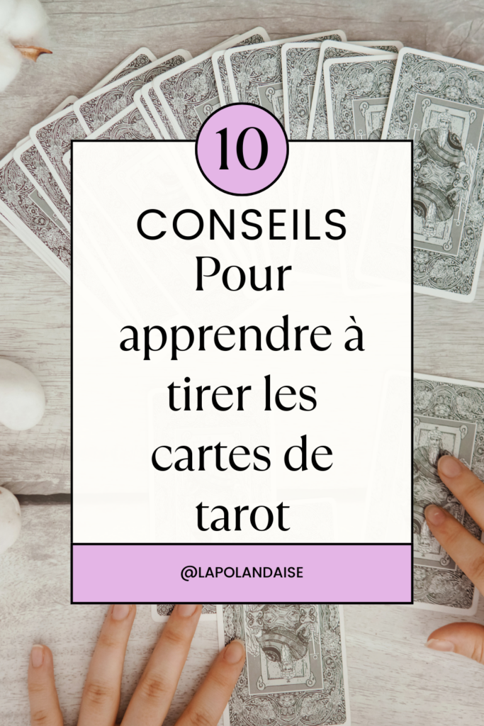 apprendre à tirer les cartes : Envie d'apprendre le tarot ? Découvrez mes conseils pour débuter en toute confiance, de l'importance des bases aux tirages simples. Apprends à lire les cartes, à cultiver ton intuition et à créer ton propre chemin. Commence aujourd'hui avec une carte du jour !