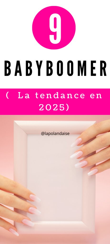 Ongles des baby-boomers : 10 idées chics des manucures anti-âge les plus tendances en 2023 Les ongles des baby-boomers sont devenus l'alternative parfaite à la manucure française. Elégant, beau et original, il se caractérise par le port d'un dégradé qui est magnifique. La manucure est un parfait anti-âge. #beauté #conseils #femmeelegante #mode #beaute #bienetre #lifestyle